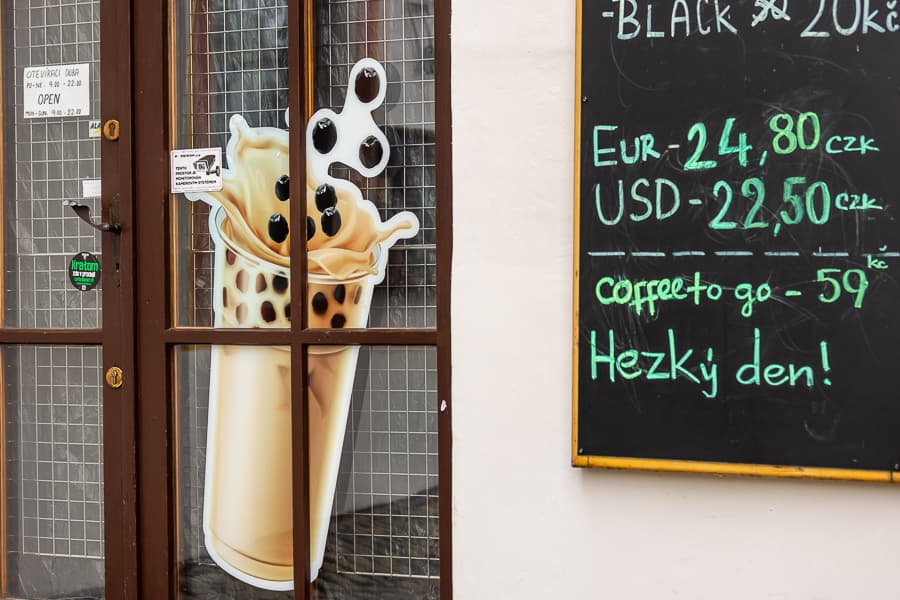 CK小鎮-庫倫洛夫Český Krumlov也有珍珠奶茶