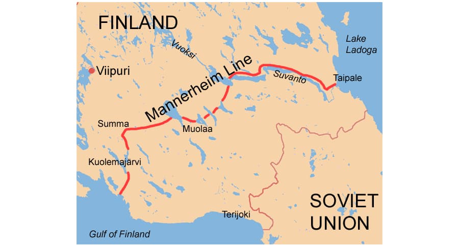 芬蘭曼納海姆防線