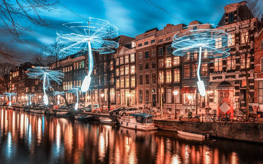 阿姆斯特丹燈光節Amsterdam Light Festival