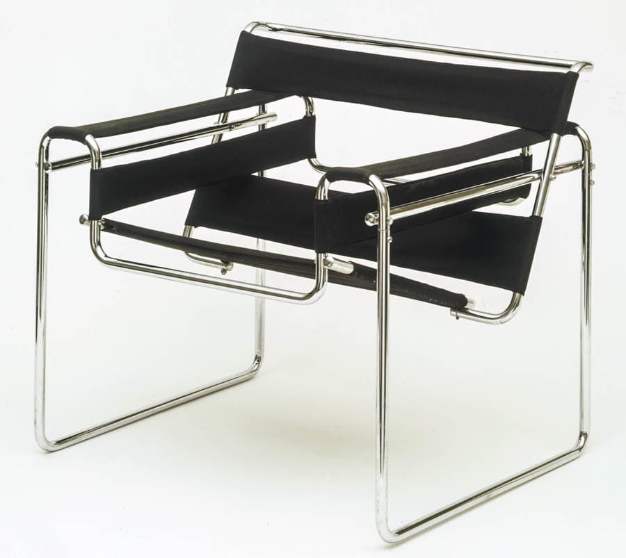 馬塞爾・布勞耶(Marcel Breuer)設計的「瓦西里椅」(Wassily Chair)