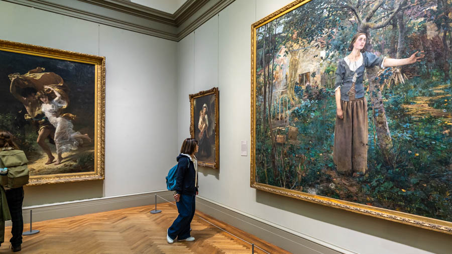 大都會博物館看畫作