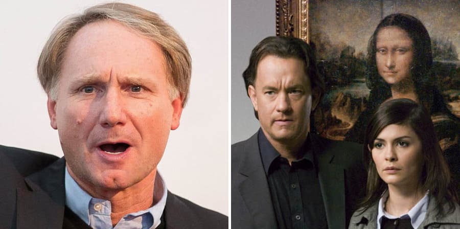 達文西密碼作者丹布朗，後搬上大銀幕