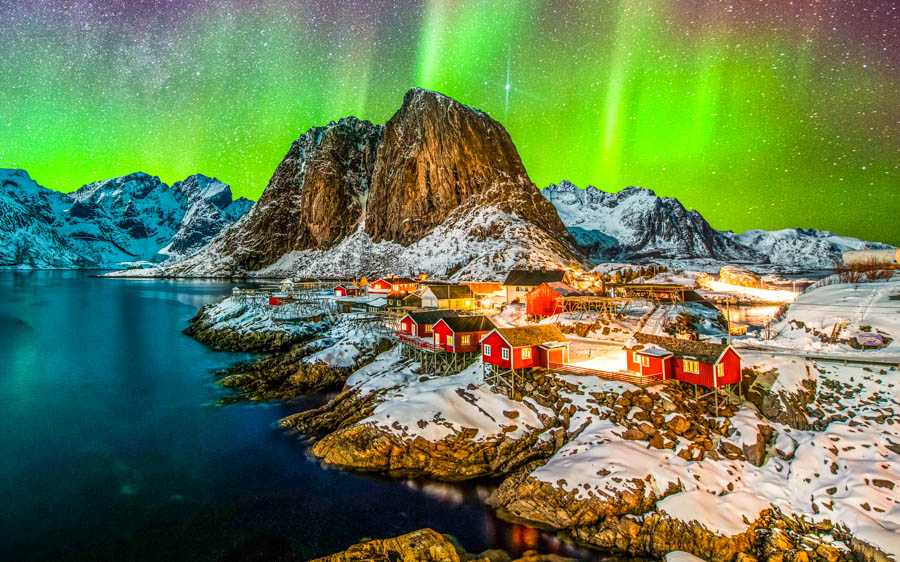 極光攝影聖殿-挪威羅弗敦