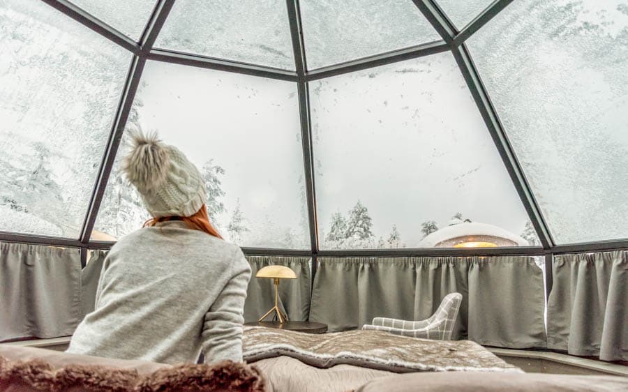 芬蘭是玻璃極光屋的發源地