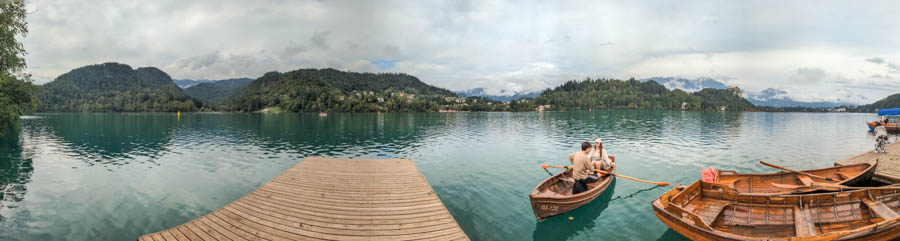 斯洛維尼亞-布雷德湖-晴天旅遊