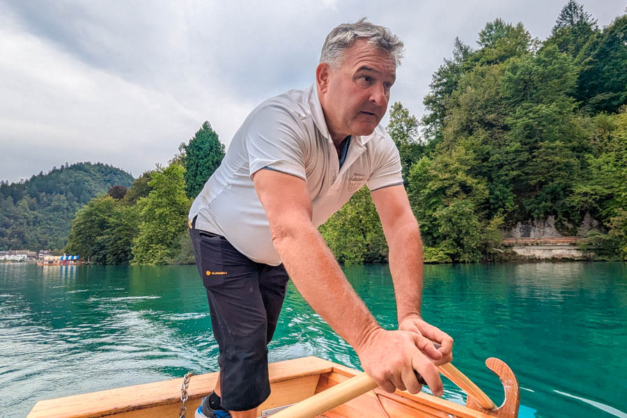 斯洛維尼亞-布雷德湖-晴天旅遊