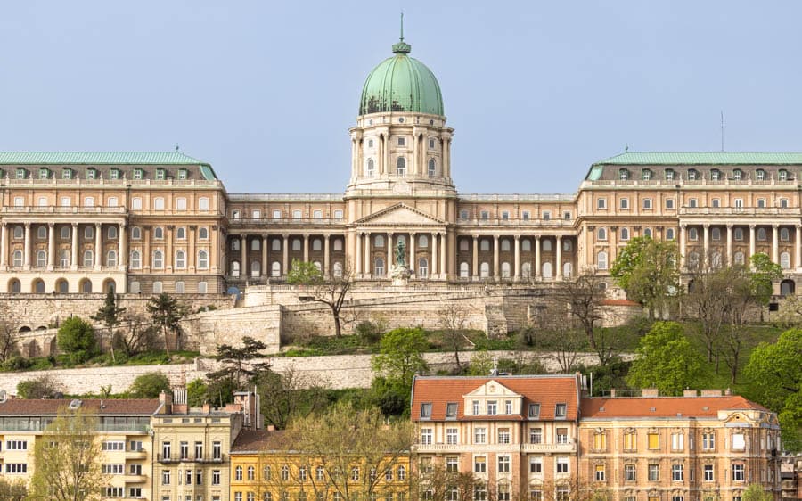 匈牙利布達佩斯的布達城堡區