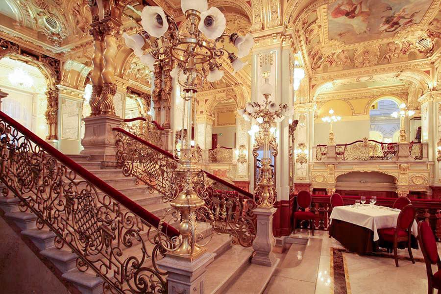 全球最美的咖啡廳-布達佩斯的紐約咖啡館