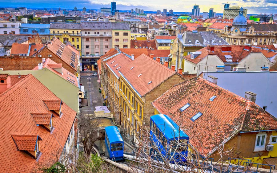 札格里布上城區纜車 (Funicular)