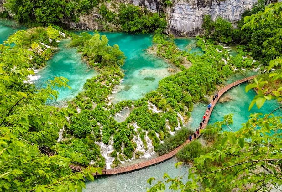 克羅埃西亞世界遺產十六湖國家公園