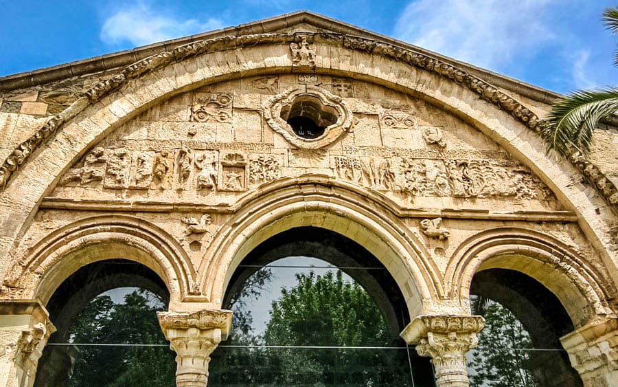 土耳其特拉布松聖索菲亞大教堂生動浮雕