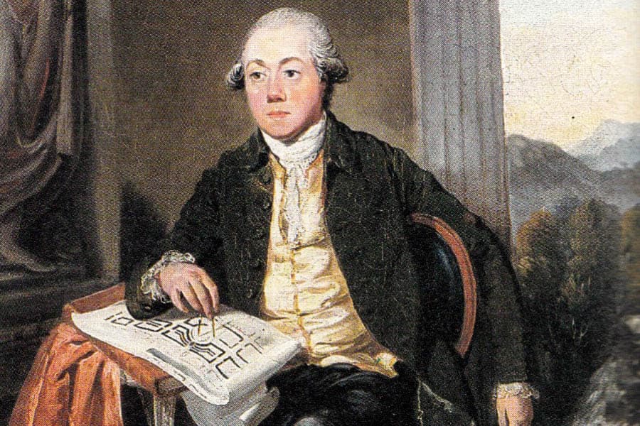 愛丁堡新城的設計師James Craig