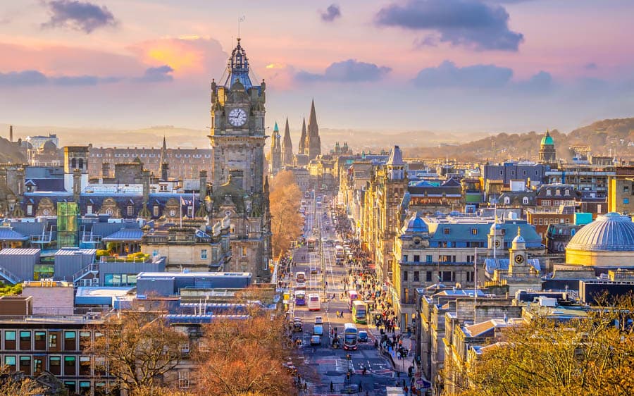 愛丁堡繁榮的王子街
