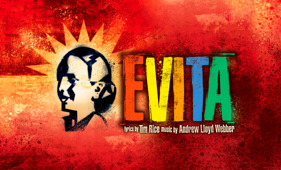 《EVITA》音樂劇海報