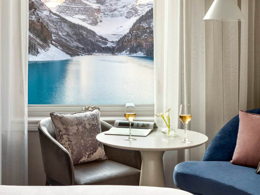 露易絲湖城堡飯店客房 圖©Fairmont Chateau Lake Louise