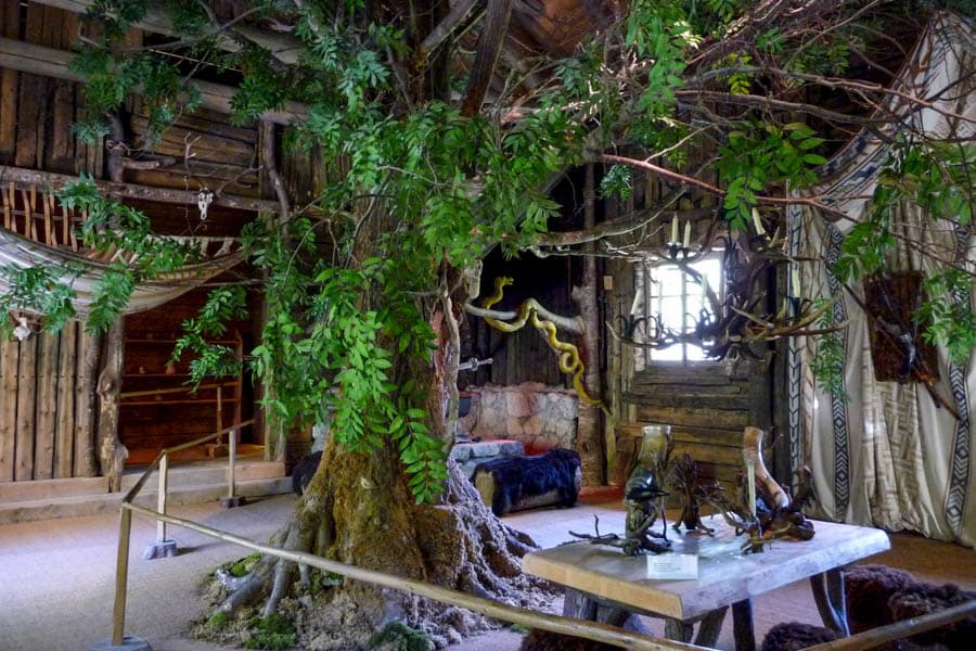 林德霍夫宮洪丁小屋內部
