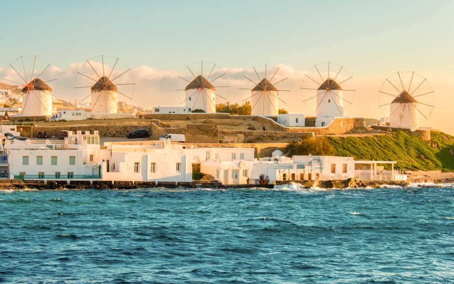 米克諾斯島的風車