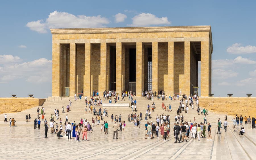 土耳其國父紀念館雄偉的正殿