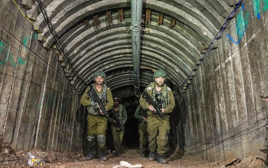 美軍發現最大的哈瑪斯地底隧道