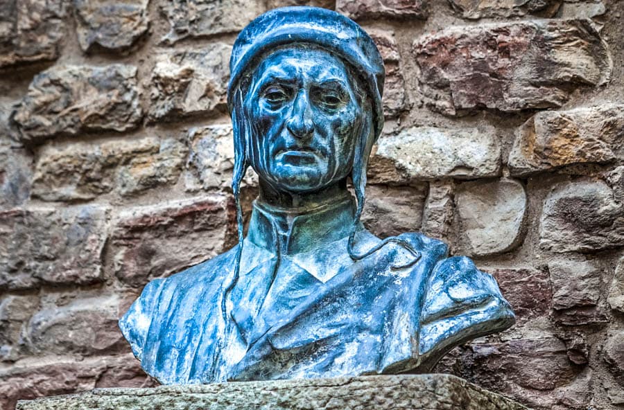 但丁雕塑(但丁之家)