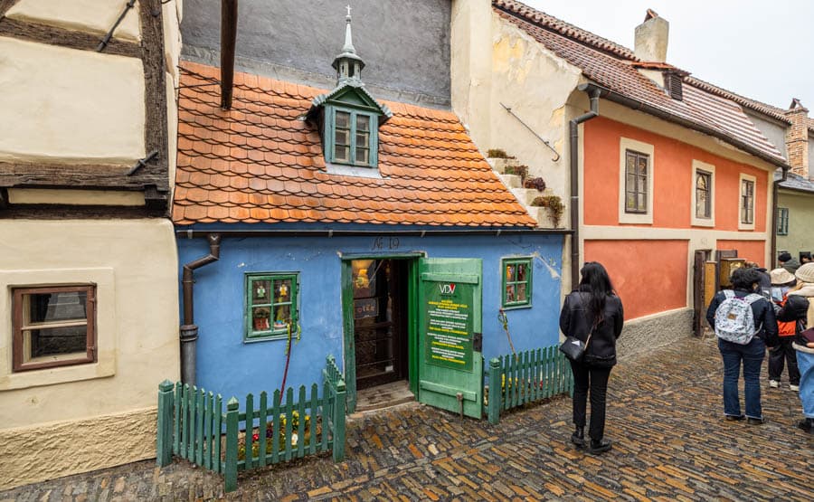 布拉格城堡區的黃金巷