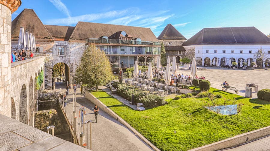 盧比安納城堡餐廳與咖啡座