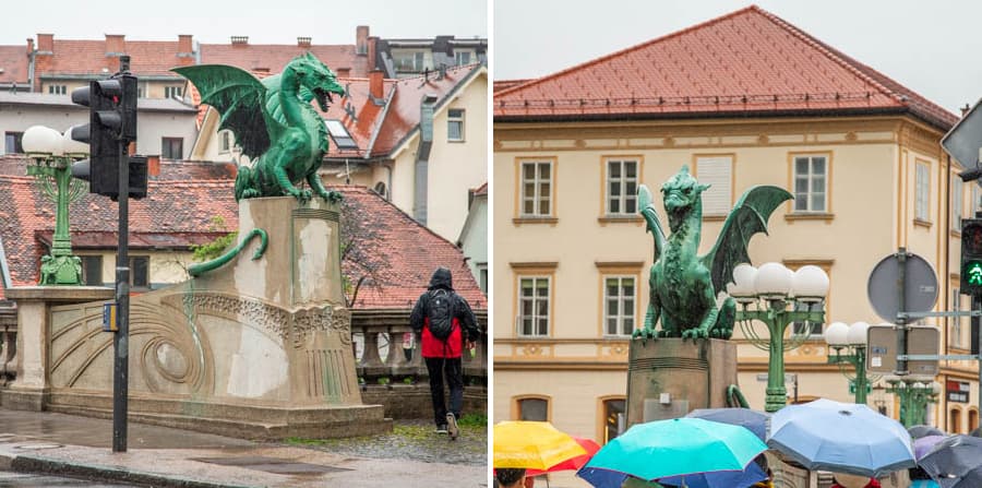 斯洛維尼亞首都盧比安納的象徵物是「龍」。