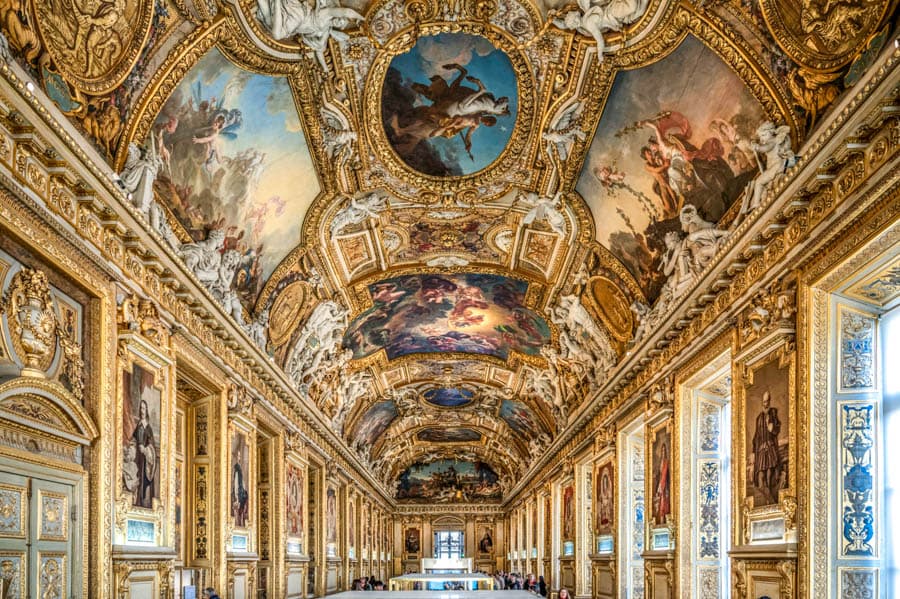 羅浮宮竊案遭竊的阿波羅長廊