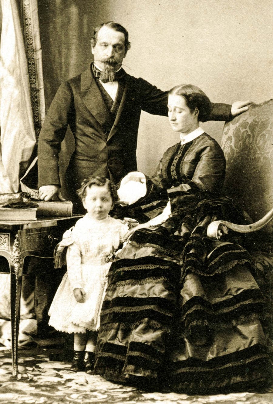 法蘭西第二帝國:拿破崙三世、歐仁妮皇后、獨生皇太子