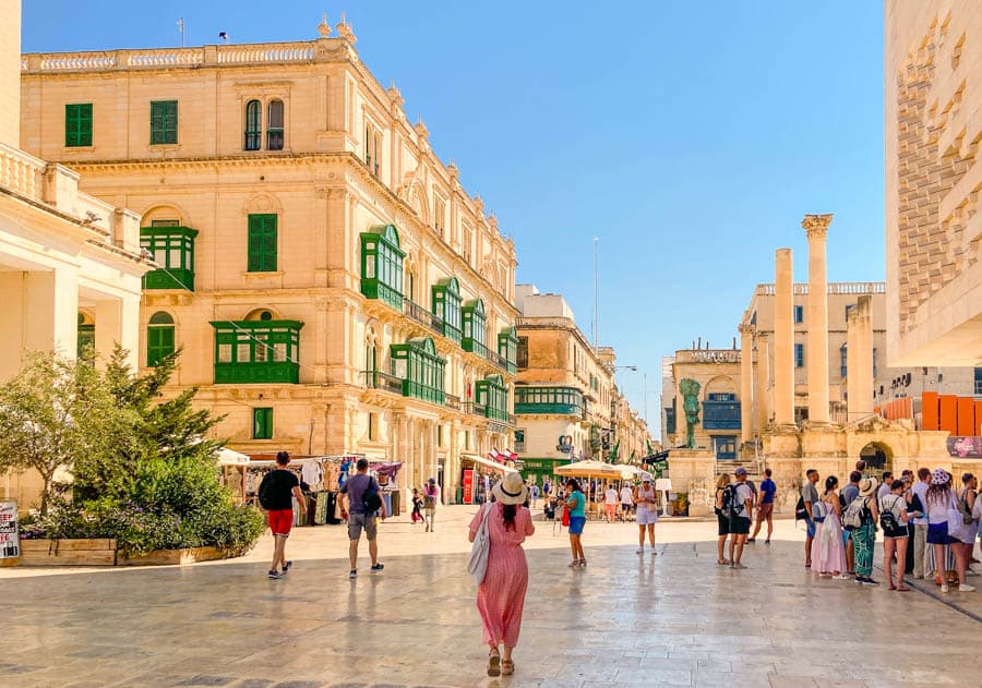 馬爾他首都Valletta