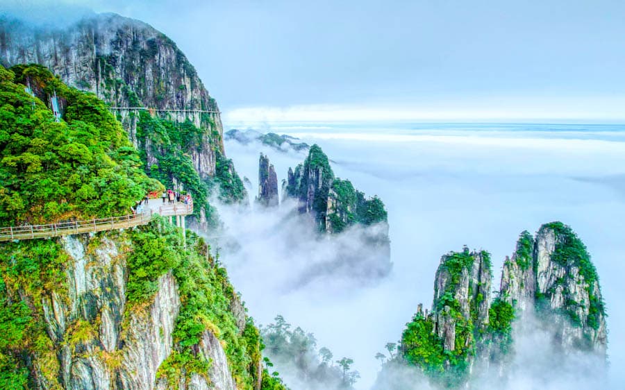 莽山公園五指峰景區