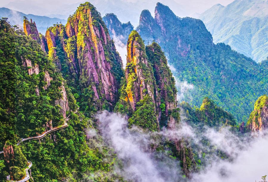 莽山國家公園五指峰景區