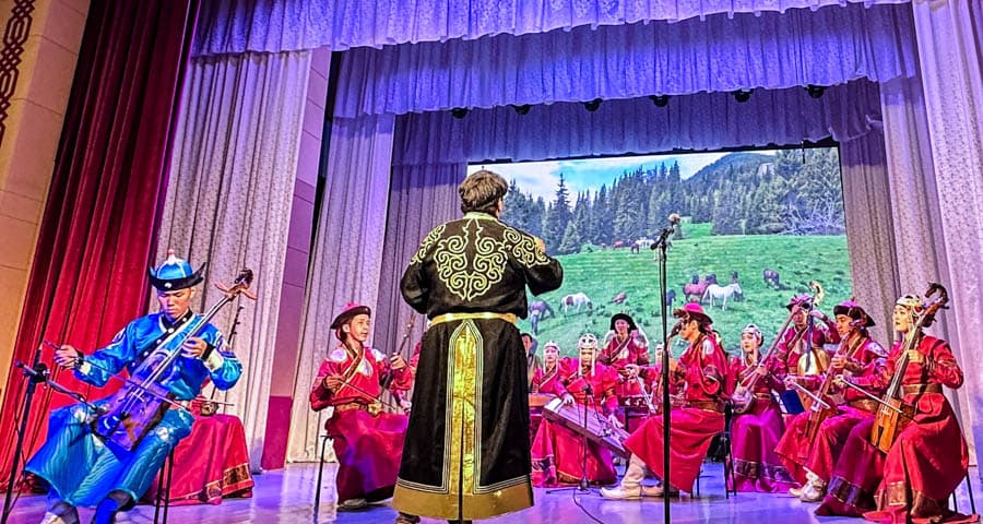 蒙古國「遊牧民族傳奇」文藝表演會