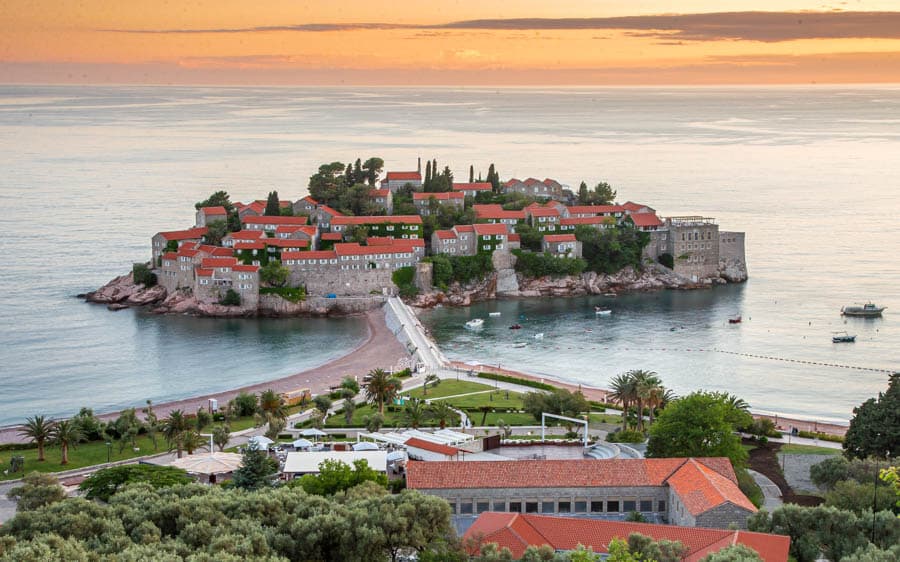 黑山共和國聖斯特凡島Aman Sveti Stefan