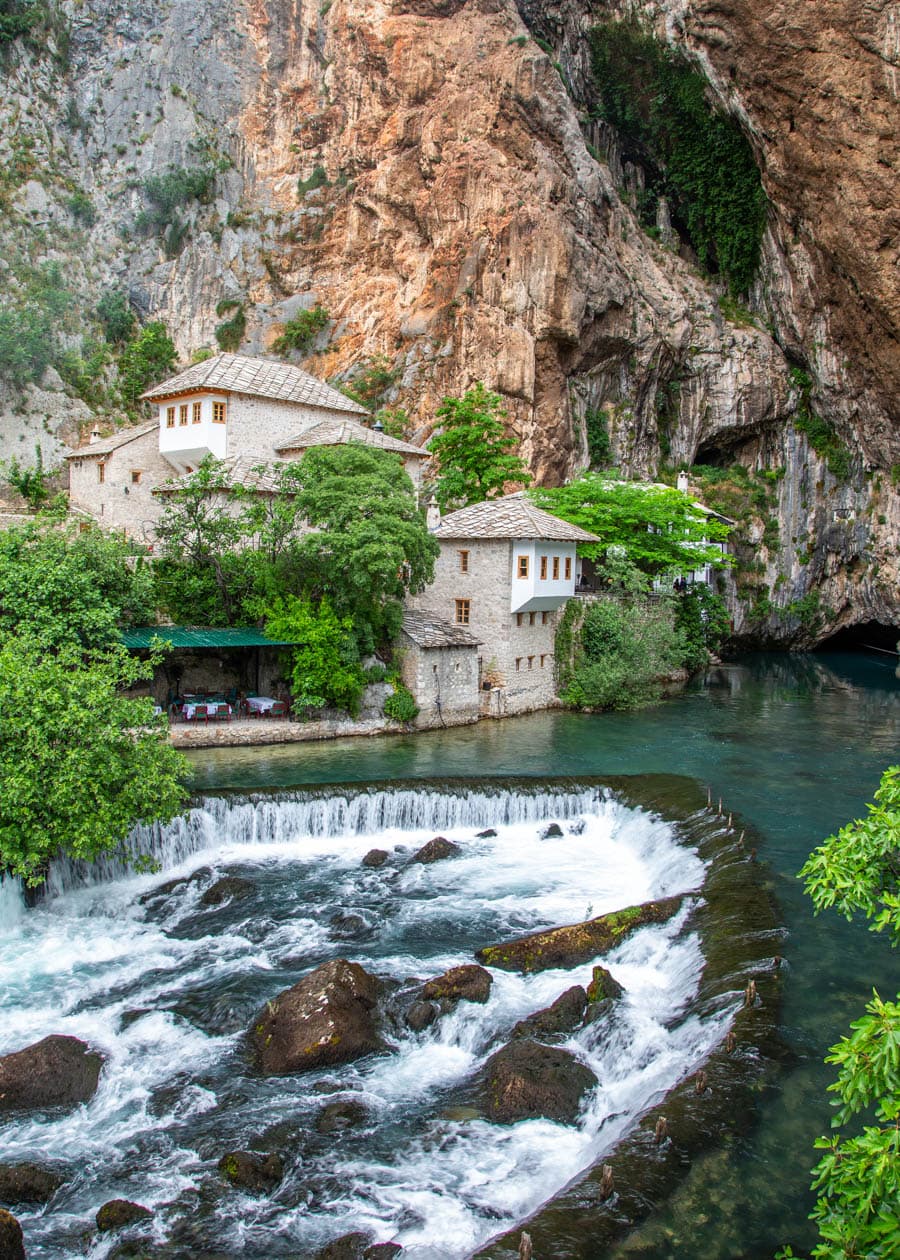 Blagaj的壯觀景致