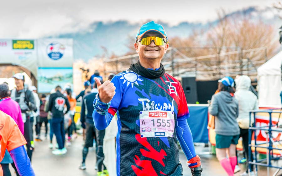 2025富士山馬拉松終點完賽照