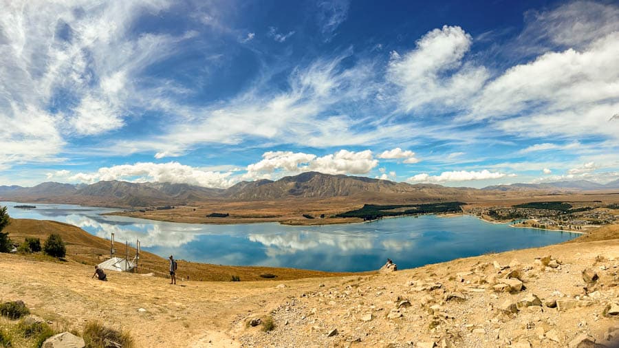 從約翰天文台山眺望蒂卡波湖