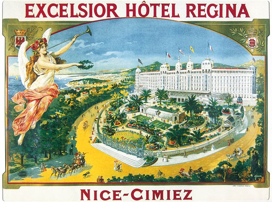 尼斯豪華酒店Excelsior Hôtel Régina廣告