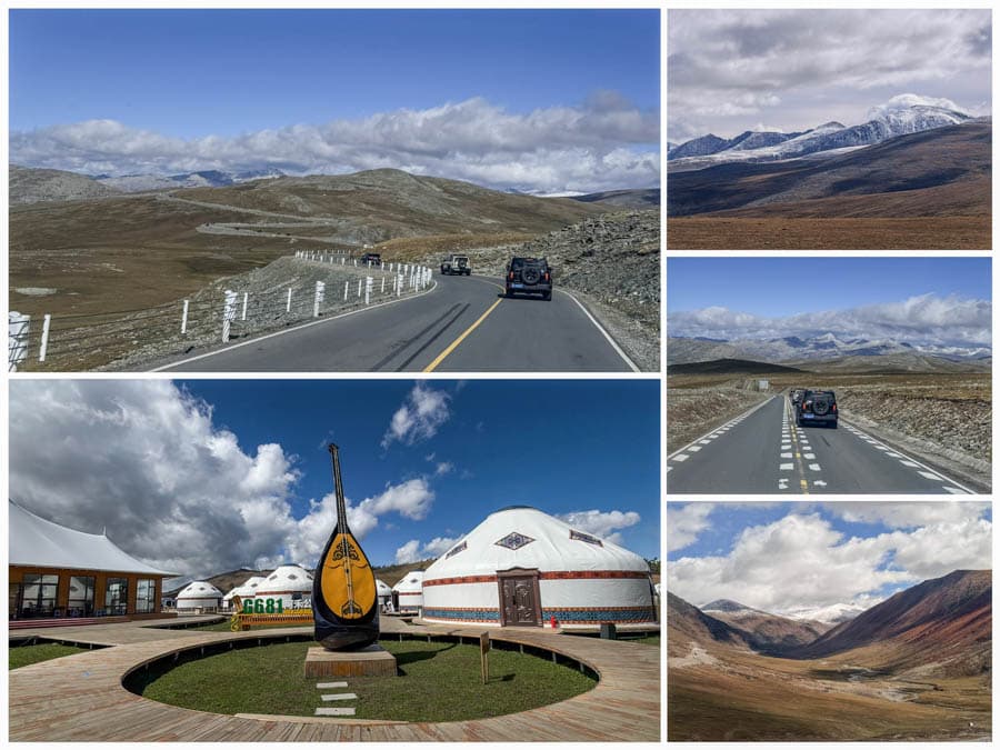 北疆阿禾公路美麗的風景