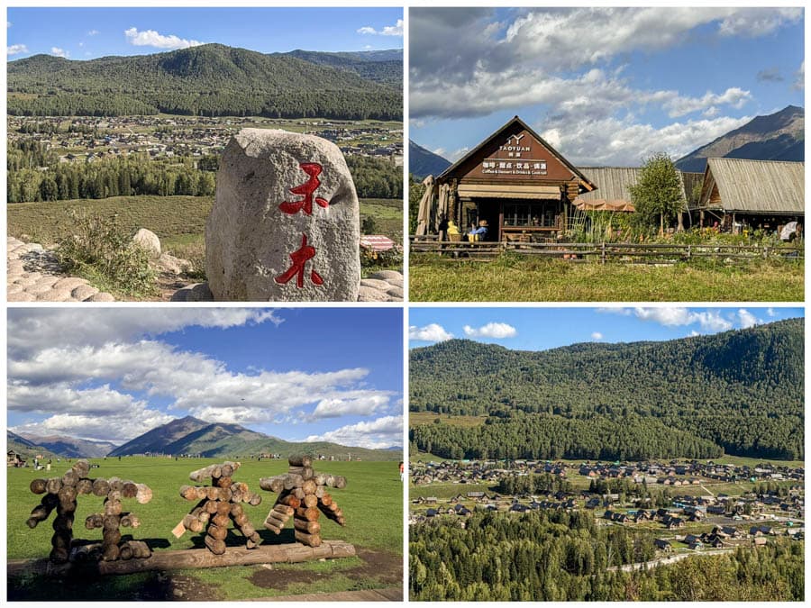 北疆哈登觀景台遠眺禾木村