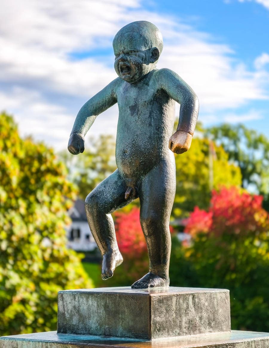 維吉蘭雕刻公園~憤怒的小孩