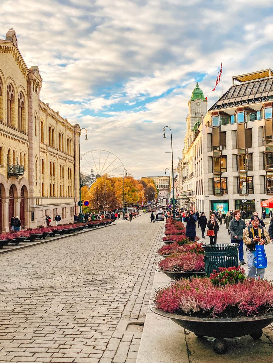 奧斯陸卡爾約翰大街(Karl Johans gate)街景
