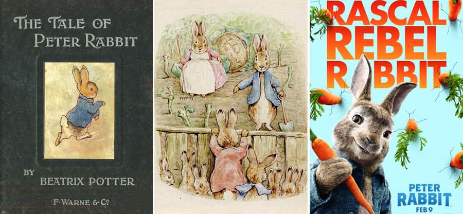 彼得兔從繪本到動畫,百餘年歷久不衰