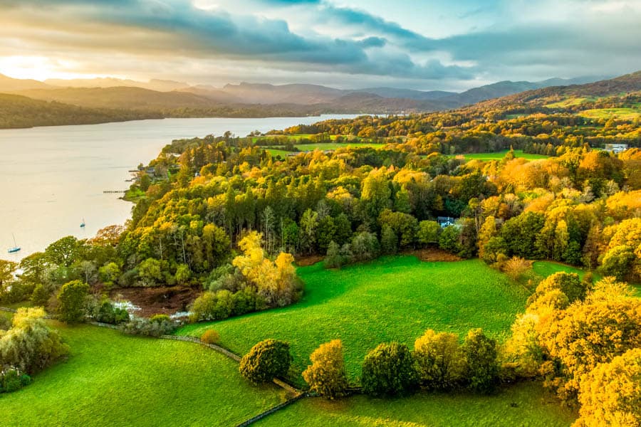 英格蘭西北角的湖區(Lake District)是英格蘭最大的國家公園之一