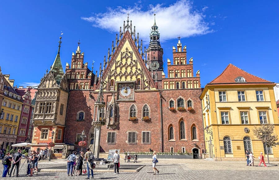 波蘭自助旅行:樂斯拉夫市政廳