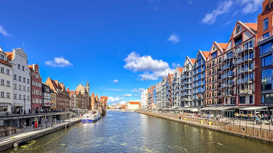 波蘭自助旅行:格但斯克維斯瓦河兩岸建築