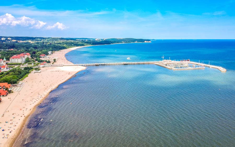 波蘭自助旅行:索波特擁有歐洲最長的木棧橋