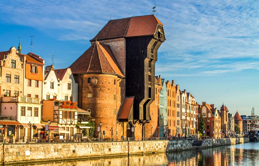 波蘭自助旅行:維斯瓦河岸知名景點起重機