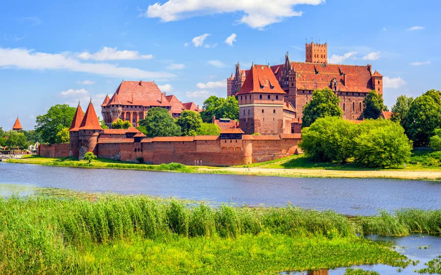 波蘭自助旅行:托倫條頓騎士團城堡