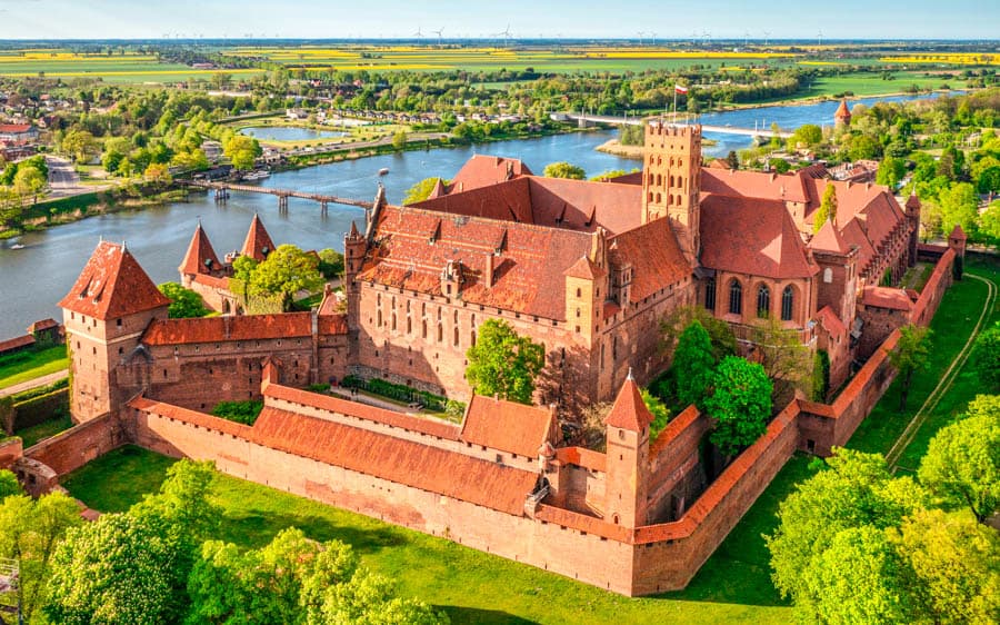 波蘭自助旅行:托倫條頓騎士團城堡